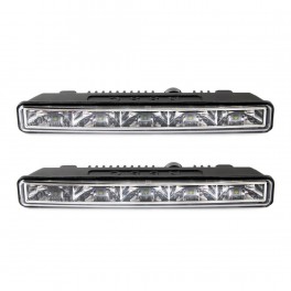 ΦΩΤΑ ΗΜΕΡΑΣ DRL 12/24V 10,64W 10LED 1000Lm 187x24x56mm AMiO – 2 ΤΕΜ.