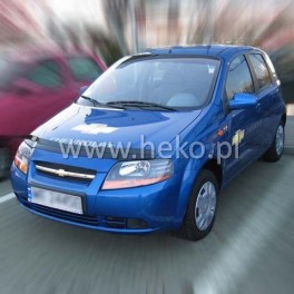 CHEVROLET AVEO 4D 2004-2006 ΑΝΕΜΟΘΡΑΥΣΤΗΣ ΚΑΠΩ ΑΥΤΟΚΙΝΗΤΟΥ ΑΠΟ ΕΥΚΑΜΠΤΟ ΦΙΜΕ ΠΛΑΣΤΙΚΟ HEKO - 1 ΤΕΜ.