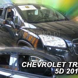 CHEVROLET TRAX 5D 2013+ ΣΕΤ ΑΝΕΜΟΘΡΑΥΣΤΕΣ ΑΥΤΟΚΙΝΗΤΟΥ ΑΠΟ ΕΥΚΑΜΠΤΟ ΦΙΜΕ ΠΛΑΣΤΙΚΟ HEKO - 4 ΤΕΜ.