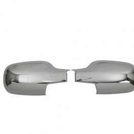 RENAULT MEGANE 3/4/5D 2004-2010 / RENAULT SCENIC II MPV 2003-2009 ΚΑΠΑΚΙΑ ΚΑΘΡΕΦΤΩΝ ΧΡΩΜΙΟΥ 2 ΤΕΜ. ΠΛΑΣΤΙΚΑ