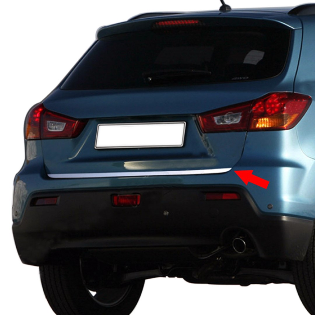 MITSUBISHI ASX 2010+ ΤΡΙΜ ΜΑΡΚΕ ΠΟΡΤ ΜΠΑΓΚΑΖ (ΧΡΩΜΙΟ/ΑΤΣΑΛΙ) - Image 2