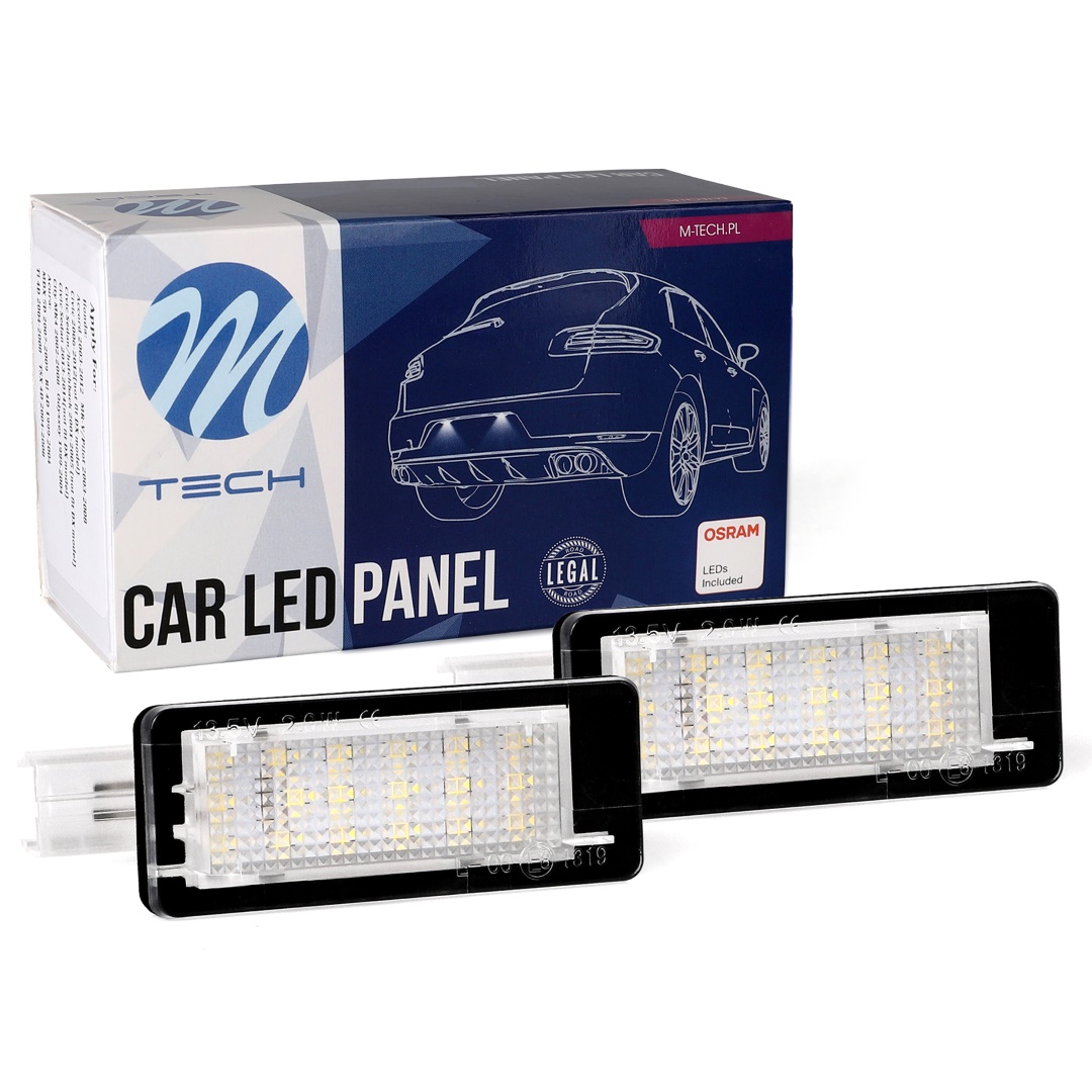 RENAULT MEGANE / MODUS / CAPTUR ΦΩΤΑ ΠΙΝΑΚΙΔΑΣ 18 LED 2ΤΕΜ. - Image 2