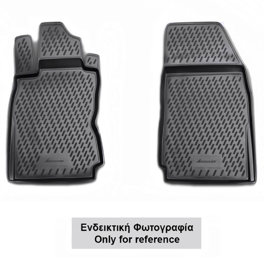 CITROEN BERLINGO B9 2007+ ΠΑΤ.ΜΑΡΚ.ΛΑΣΤΙΧΟ ΣΚΑΦΑΚΙΑ (ΣΚΟΥΡΟ ΓΚΡΙ/ΑΝΘΡΑΚΙ) 2ΤΕΜ.