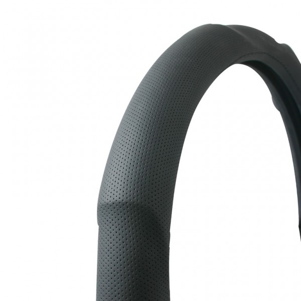 ΚΑΛΥΜΜΑ ΤΙΜΟΝΙΟΥ KURO PREMIUM M 37/39 cm ΜΑΥΡΟ ΑΠΟ ΑΟΣΜΟ, ΜΗ ΤΟΞΙΚΟ, ΟΙΚΟΛΟΓΙΚΟ ΚΑΙ ΑΝΑΚΥΚΛΩΣΙΜΟ ΔΙΑΤΡΗΤΟ TPE ΘΕΡΜΟΠΛΑΣΤΙΚΟ ΕΛΑΣΤΟΜΕΡΕΣ LAMPA - 1 ΤΕΜ. - Image 2