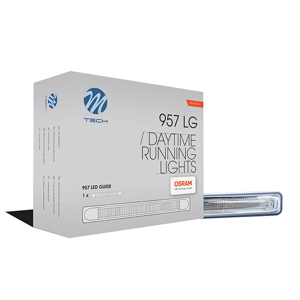 DRL 957HP 12V OSRAM ΠΡΟΣΘΕΤΟ DAYTIME ΔΙΕΘΝΗ ΜΕ 2x2LED 180x42x24mm 2ΤΕΜ. - Image 2