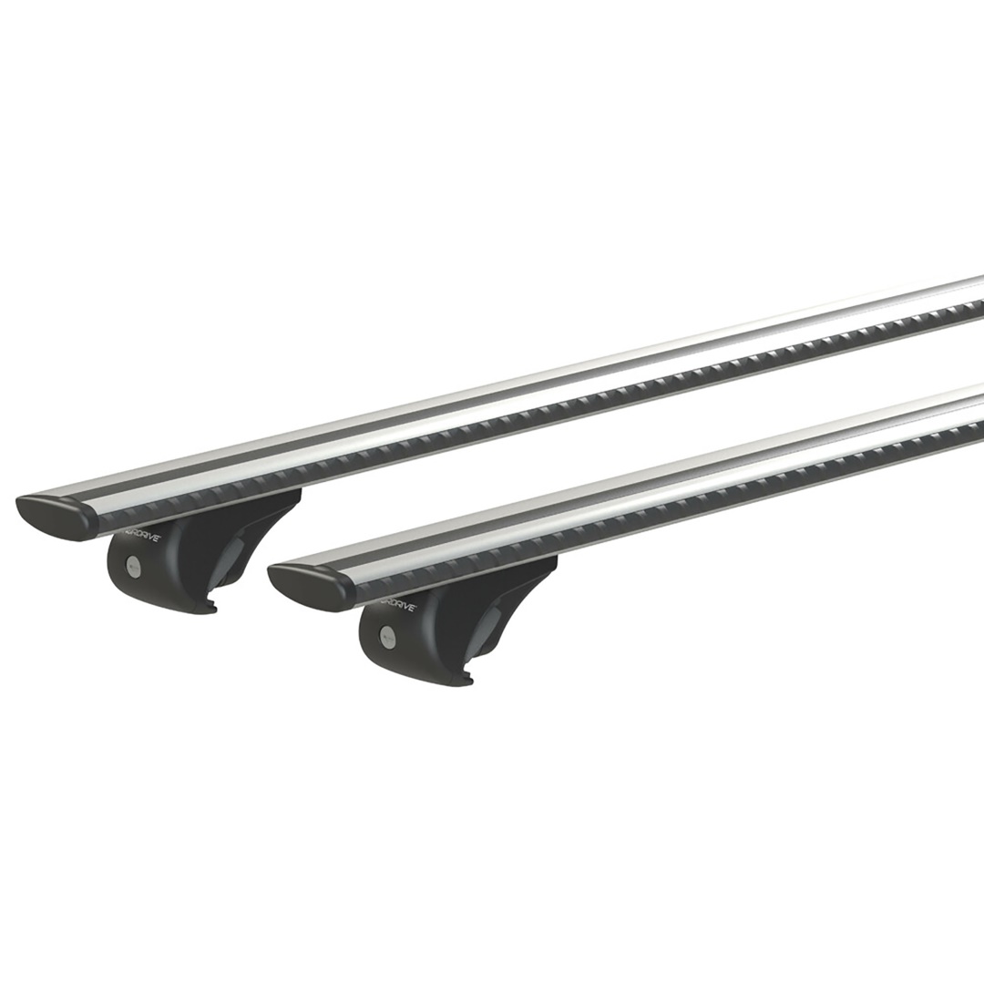 ΜΠΑΡΕΣ ΟΡΟΦΗΣ ΑΝΟΔ. ΑΛΟΥΜΙΝΙΟΥ SILENZIO (L) 127 cm 100max NORDRIVE (IN-RAIL/FLUSH RAILING) - 2 ΤΕΜ. - Image 2