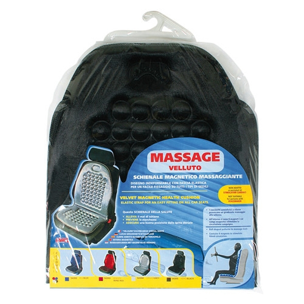 ΠΛΑΤΟΚΑΘΙΣΜΑ ΜΑΥΡΟ MASSAGE-VELLUTO - Image 2