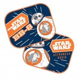 ΗΛΙΟΠΡΟΣΤΑΣΙΕΣ ΠΛΑΙΝΕΣ STAR WARS BB8 ΜΕ ΒΕΝΤΟΥΖΑ 2TEM (44x35cm) AMIO