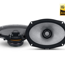 Alpine R2-S69 Next-Generation 6x9” (16 x 24cm) COAXIAL 2-WAY R-SERIES SPEAKERS - Peak Power: 300 Wat
