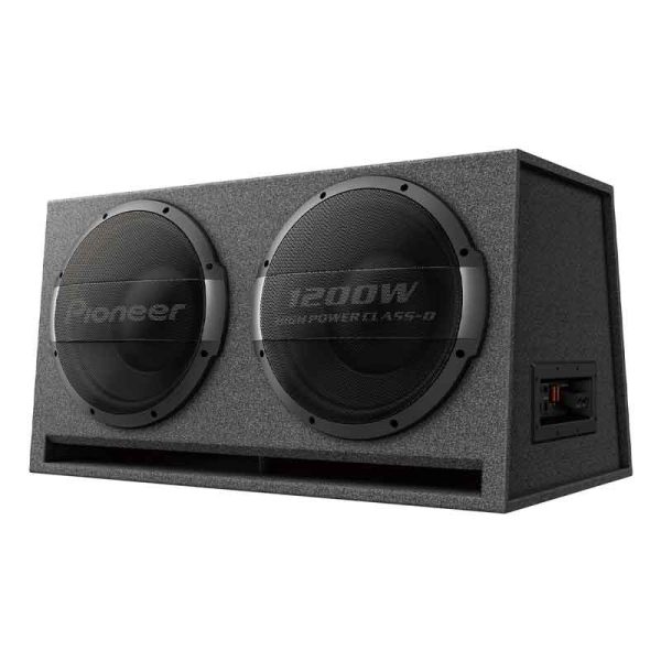 Pioneer TS-WX1220AH 30 cm x 2 bass reflex subwoofer with built-in amplifier (3000 W).