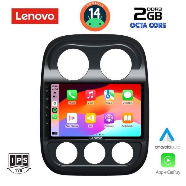 LENOVO LVF 5277_CPA (10inc) MULTIMEDIA TABLET for JEEP COMPASS - PATRIOT mod. 2007-2016