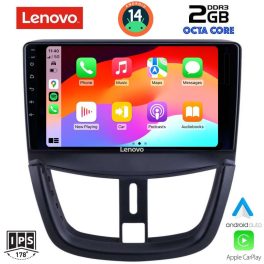 LENOVO LVF 5507_CPA (9inc) MULTIMEDIA TABLET for PEUGEOT 207 mod. 2007