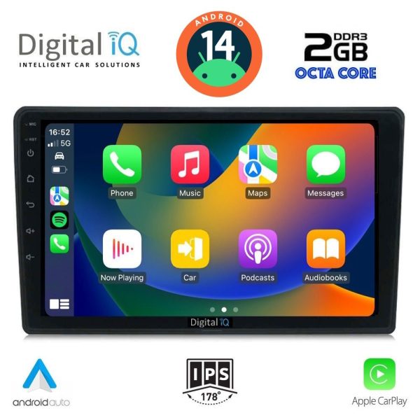 DIGITAL IQ RTG 4093L_CPA (9inc) MULTIMEDIA TABLET for CITROEN C3 - DS3 mod. 2016> Low Version
