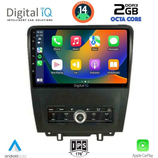 DIGITAL IQ RTG 4165_CPA (9inc) MULTIMEDIA TABLET for FORD MUSTANG mod. 2010-2015