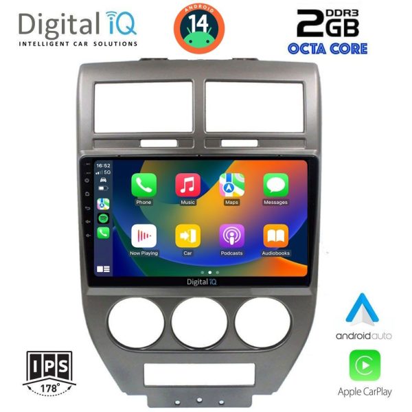 DIGITAL IQ RTG 4276_CPA (10inc) MULTIMEDIA TABLET for JEEP COMPASS - PATRIOT mod. 2007-2016