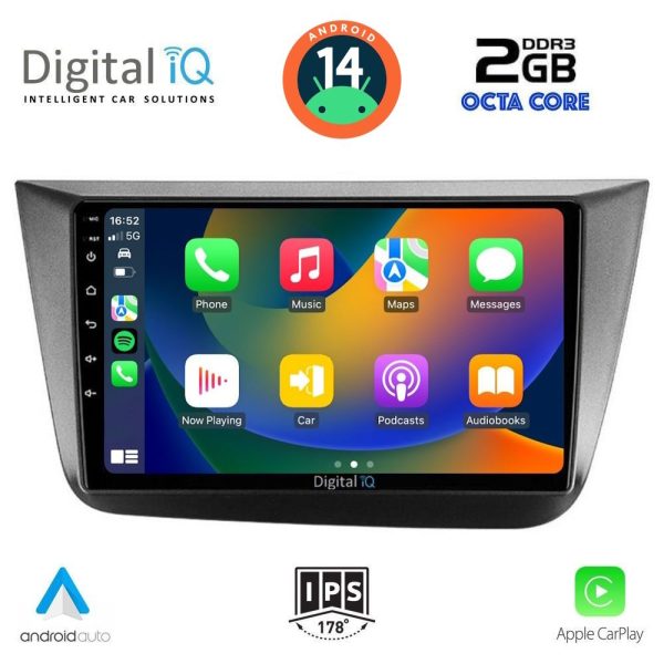 DIGITAL IQ RTG 4570_CPA (9inc) MULTIMEDIA TABLET for SEAT ALTEA mod. 2004-2015