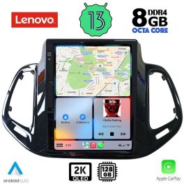 LENOVO SSW 10878_CPA TESLA STYLE for JEEP COMPASS mod. 2017-2020