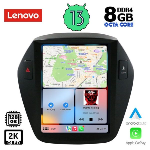 LENOVO SSW 10896_CPA TESLA STYLE  for HYUNDAI IX35 mod. 2010-2015