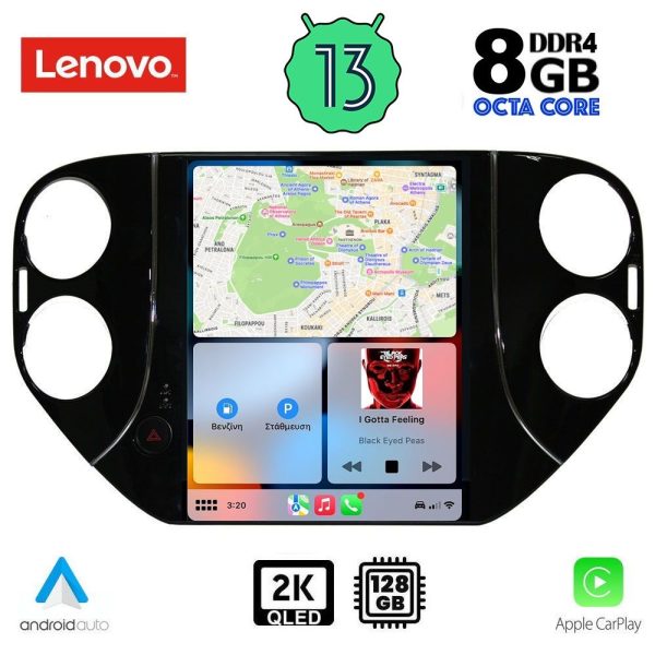 LENOVO SSW 10989_CPA TESLA STYLE  for  VW TIGUAN mod. 2010-2013