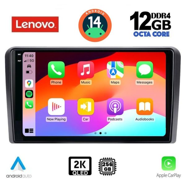 LENOVO SSZ 12003_CPA (9inc) MULTIMEDIA TABLET for AUDI A3 mod. 2003-2012