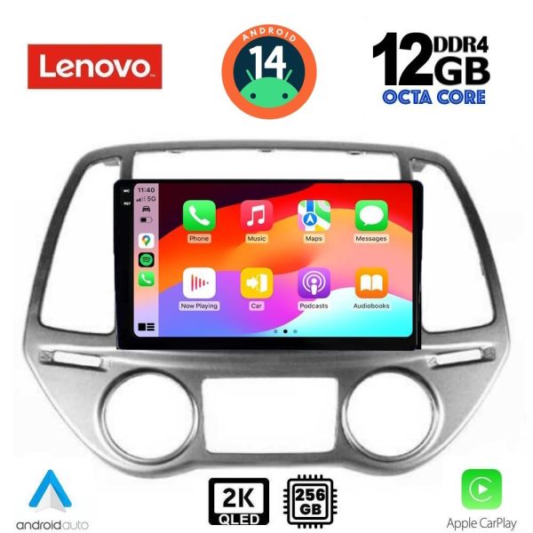 LENOVO SSZ 12227_CPA CLIMA (9inc) MULTIMEDIA TABLET for HYUNDAI i20 mod. 2008-2012