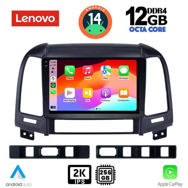 LENOVO SSZ 12239_CPA (9inc) MULTIMEDIA TABLET for HYUNDAI SANTA FE mod. 2005-2013