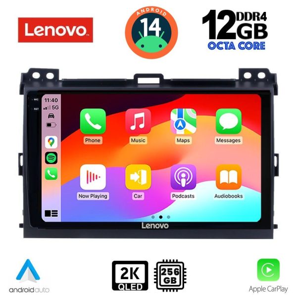 LENOVO SSZ 12723_CPA (9inc) MULTIMEDIA TABLET for TOYOTA LANDCRUISER mod. 2002-2008