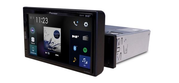 Pioneer SPH-EVO62DAB 6,8" + 1-DIN installation kit