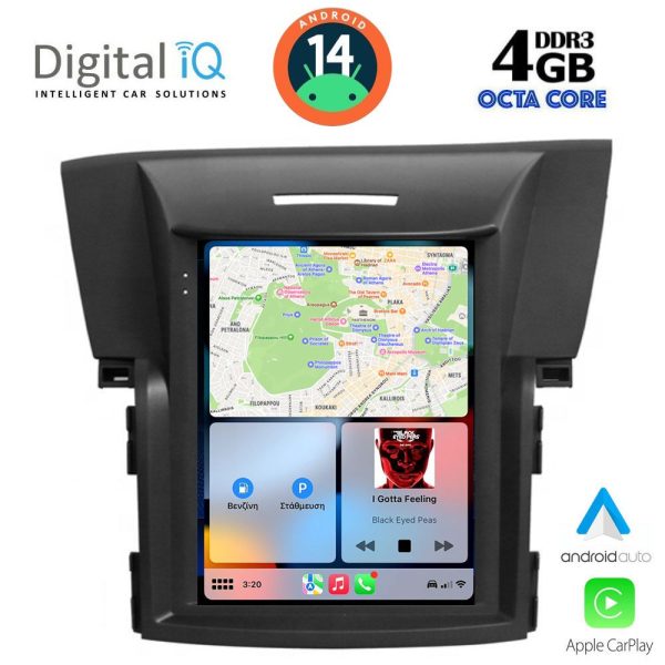 DIGITAL IQ BXF 6978_CPAA TESLA STYLE for HONDA CRV mod. 2012-2017