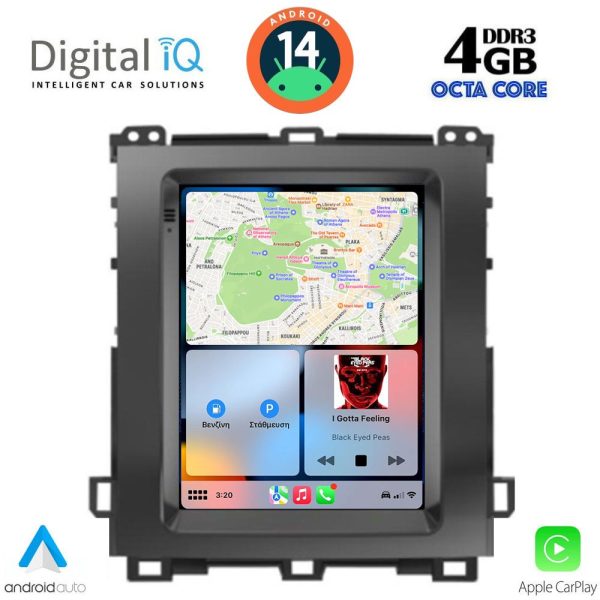 DIGITAL IQ BXF 6982_CPAA TESLA STYLE  for TOYOTA LANDCRUISER mod. 2003-2009
