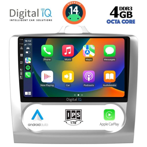 DIGITAL IQ BXF 6156_CPAA CLIMA (9inc) MULTIMEDIA TABLET for FORD FOCUS mod. 2005-2012