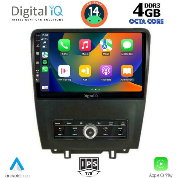 DIGITAL IQ BXF 6165_CPAA (9inc) MULTIMEDIA TABLET for FORD MUSTANG mod. 2010-2015