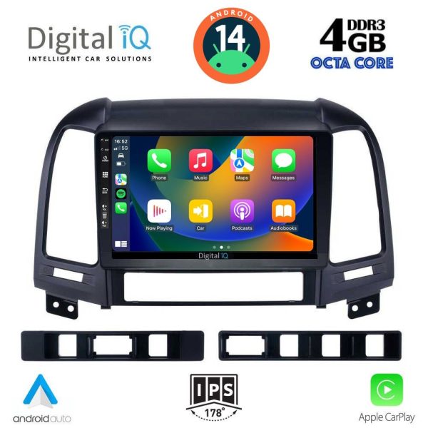 DIGITAL IQ BXF 6239_CPAA (9inc) MULTIMEDIA TABLET for HYUNDAI SANTA FE  mod. 2005-2013