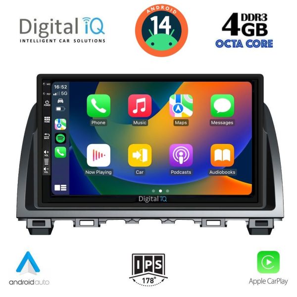 DIGITAL IQ BXF 6378_CPAA (9inc) MULTIMEDIA TABLET for MAZDA 6 mod. 2012-2017