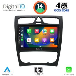 DIGITAL IQ BXF 6402_CPAA (9inc) MULTIMEDIA TABLET for MERCEDES C (W203) mod. 1999-2004