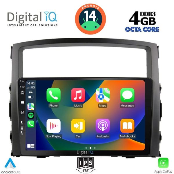 DIGITAL IQ BXF 6446_CPAA (9inc) MULTIMEDIA TABLET for MITSUBISHI PAJERO mod. 2006-2013