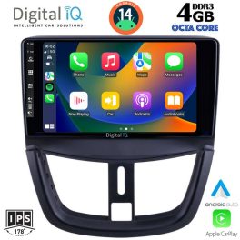 DIGITAL IQ BXF 6507_CPAA (9inc) MULTIMEDIA TABLET for PEUGEOT 207 mod. 2007>