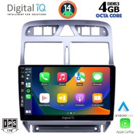 DIGITAL IQ BXF 6512_CPAA (9inc) MULTIMEDIA TABLET for PEUGEOT 307 mod. 2001-2008