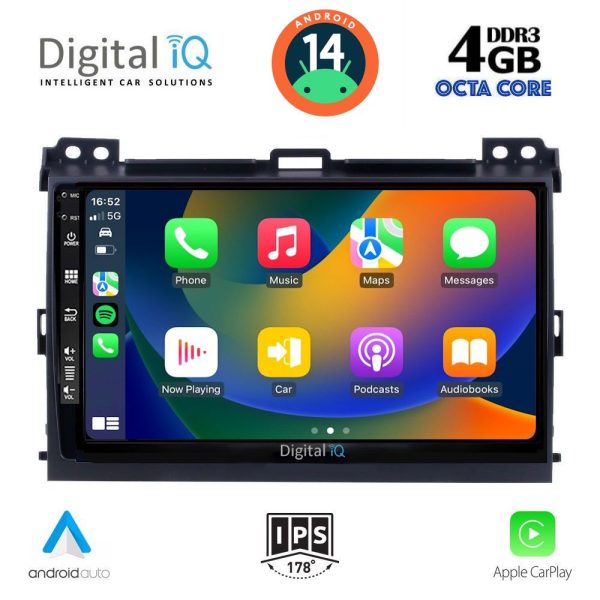 DIGITAL IQ BXF 6723_CPAA (9inc) MULTIMEDIA TABLET for TOYOTA LANDCRUISER mod. 2002-2008