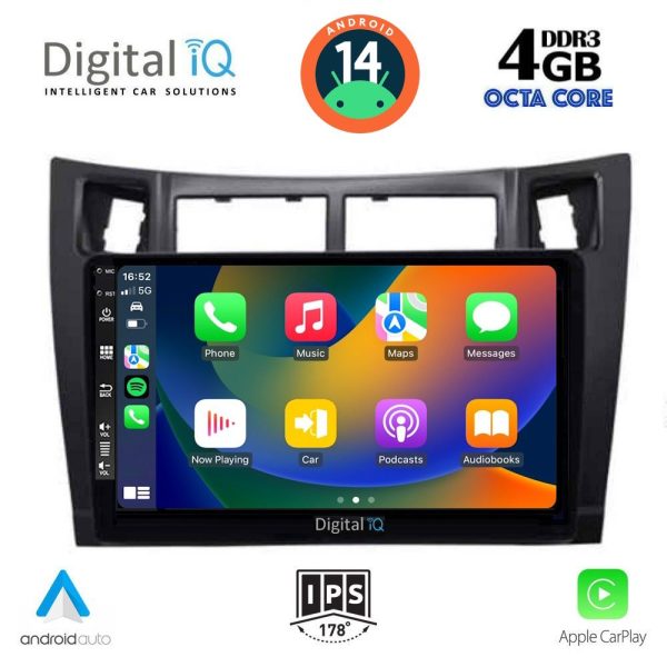 DIGITAL IQ BXF 6736_CPAA (9inc) MULTIMEDIA TABLET for TOYOTA YARIS mod. 2006-2011