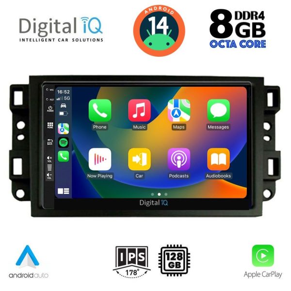 DIGITAL IQ BXF 7070_CPAA (10inc) MULTIMEDIA TABLET for CHEVROLET ALL mod. 2004-2011