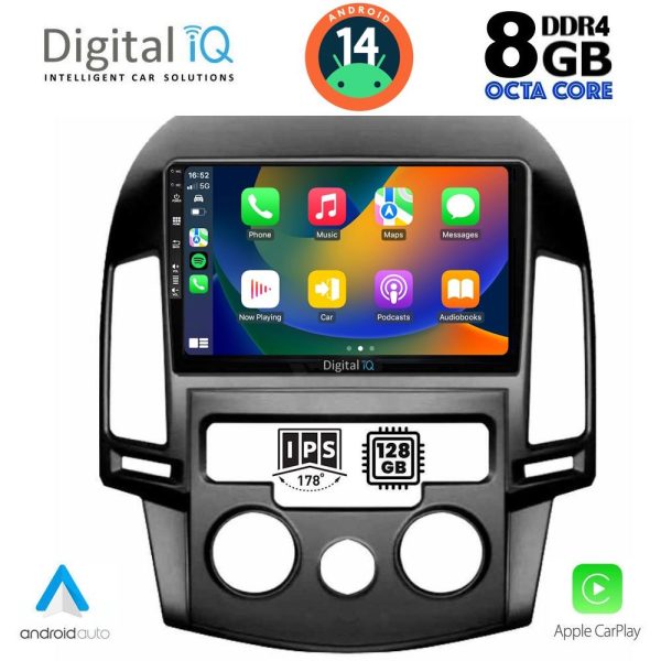 DIGITAL IQ BXF 7231_CPAA A/C (9inc) MULTIMEDIA TABLET for HYUNDAI i30 mod. 2007-2012