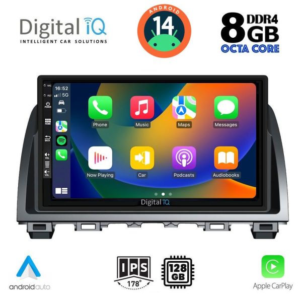DIGITAL IQ BXF 7378_CPAA (9inc) MULTIMEDIA TABLET for MAZDA 6 mod. 2012-2017