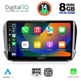 DIGITAL IQ BXF 7508_CPAA (10inc) MULTIMEDIA TABLET for PEUGEOT 208-2008 mod. 2012-2021