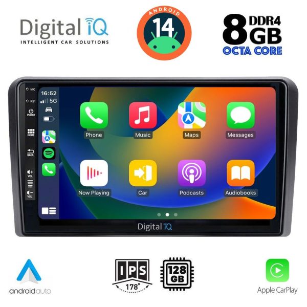 DIGITAL IQ BXF 7514_CPAA (9inc) MULTIMEDIA TABLET for PEUGEOT 308  mod. 2013>