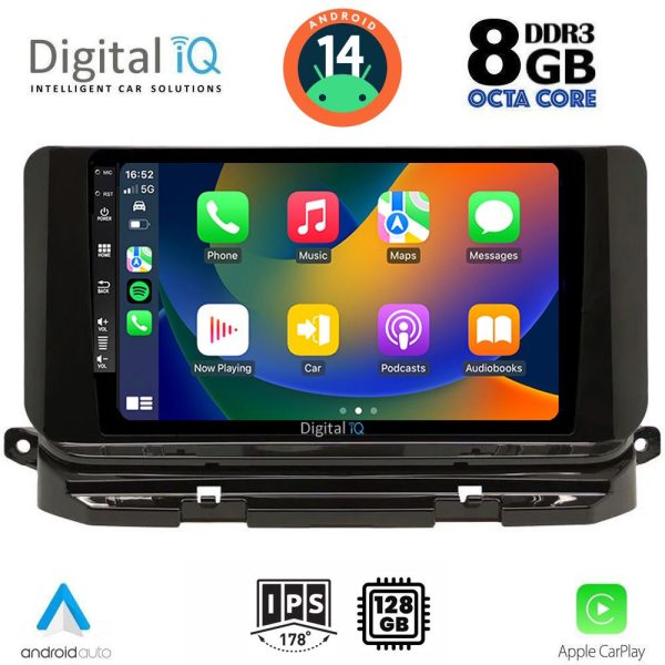 DIGITAL IQ BXF 7598_CPAA (10inc) MULTIMEDIA TABLET for SKODA OCTAVIA 8 mod. 2021>
