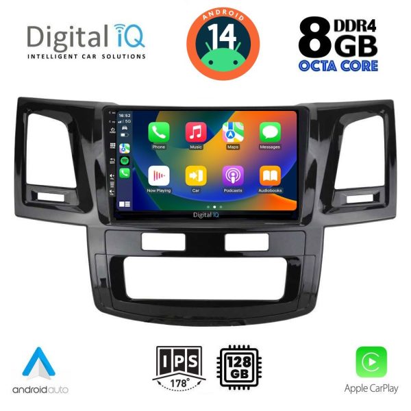 DIGITAL IQ BXF 7720_CPAA (9inc) MULTIMEDIA TABLET for TOYOTA HILUX mod. 2005-2016