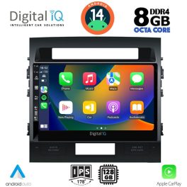 DIGITAL IQ BXF 7724_CPAA (10inc) MULTIMEDIA TABLET for TOYOTA LANDCRUISER mod. 2008-2015