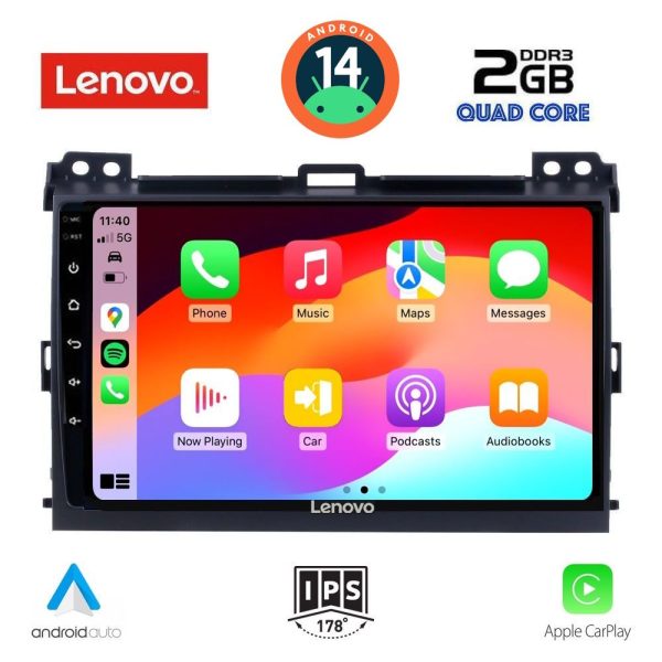 LENOVO LVD 2723_CPA (9inc) MULTIMEDIA TABLET for TOYOTA LANDCRUISER mod. 2002-2008