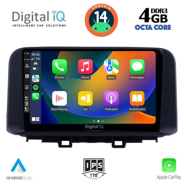 DIGITAL IQ BXF 6237_CPAA (10inc) MULTIMEDIA TABLET for HYUNDAI KONA mod. 2017>